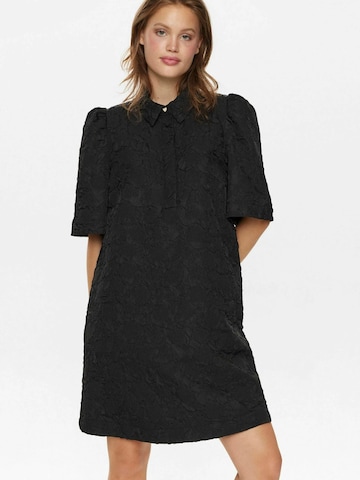 Robe 'NUHUDA' NÜMPH en noir : devant