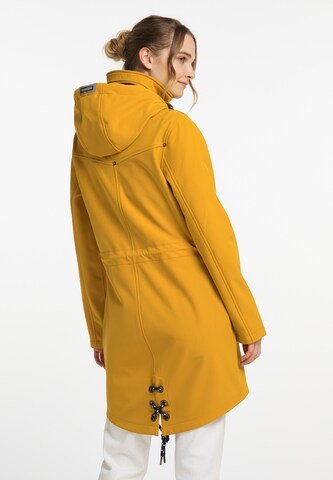 Manteau fonctionnel 'Albee' Schmuddelwedda en jaune