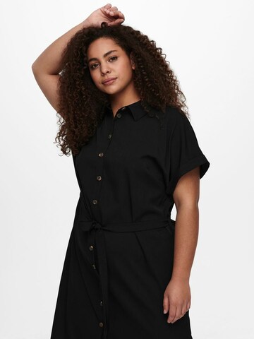 ONLY Carmakoma - Vestido camisero 'Diega' en negro