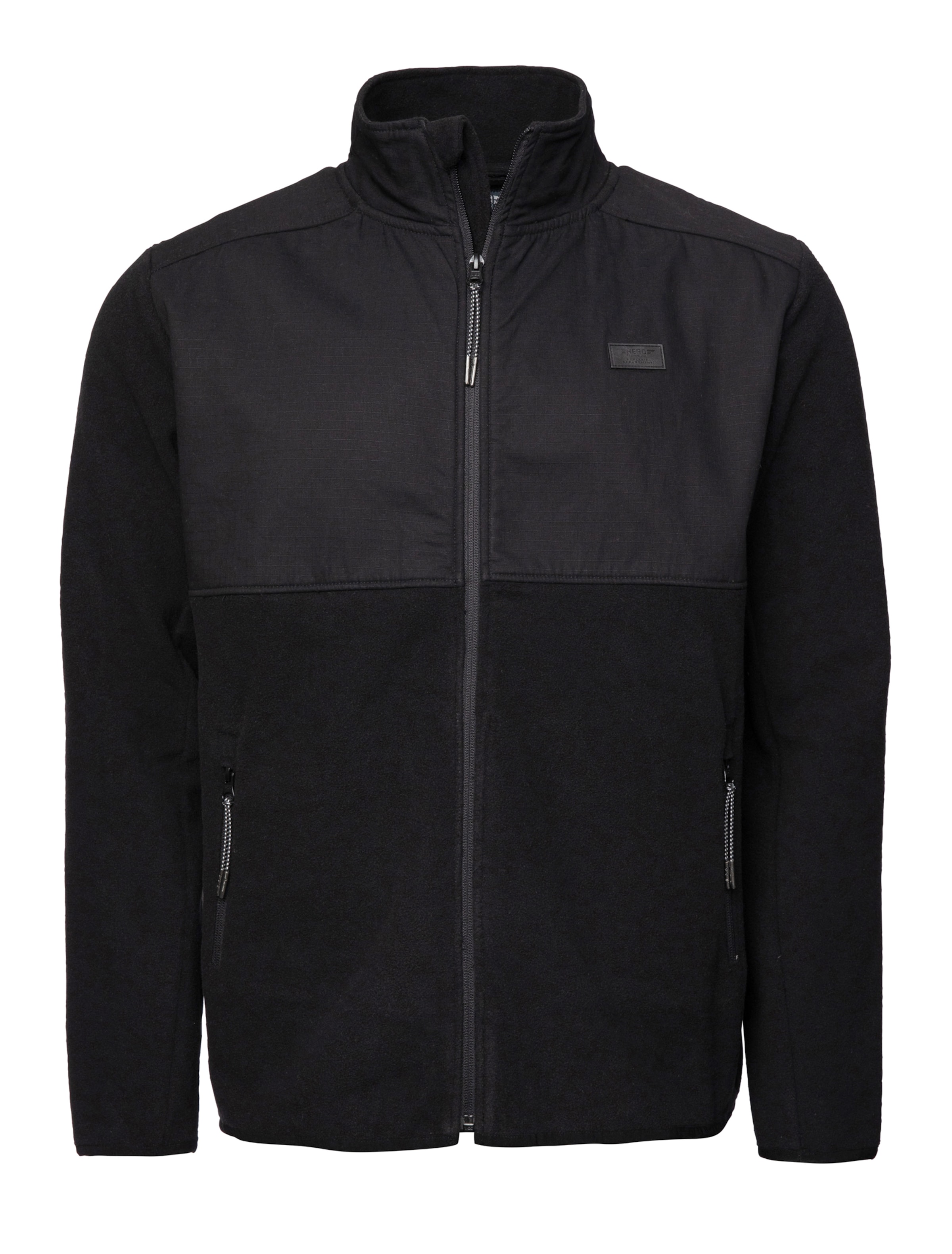 Hero Fleece Jacket 'Joel' in Black: front