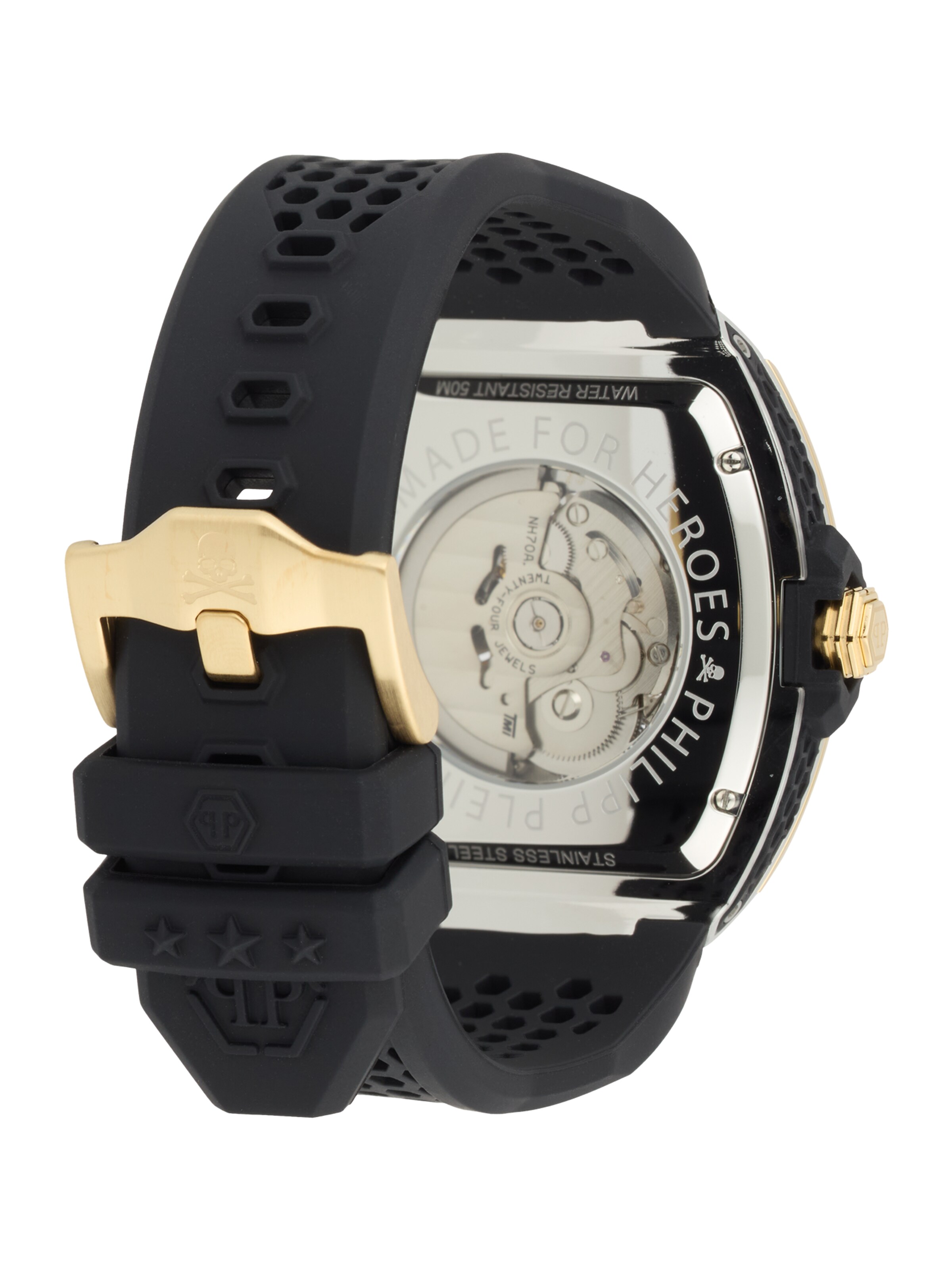 Philipp Plein Analogt ur i guld