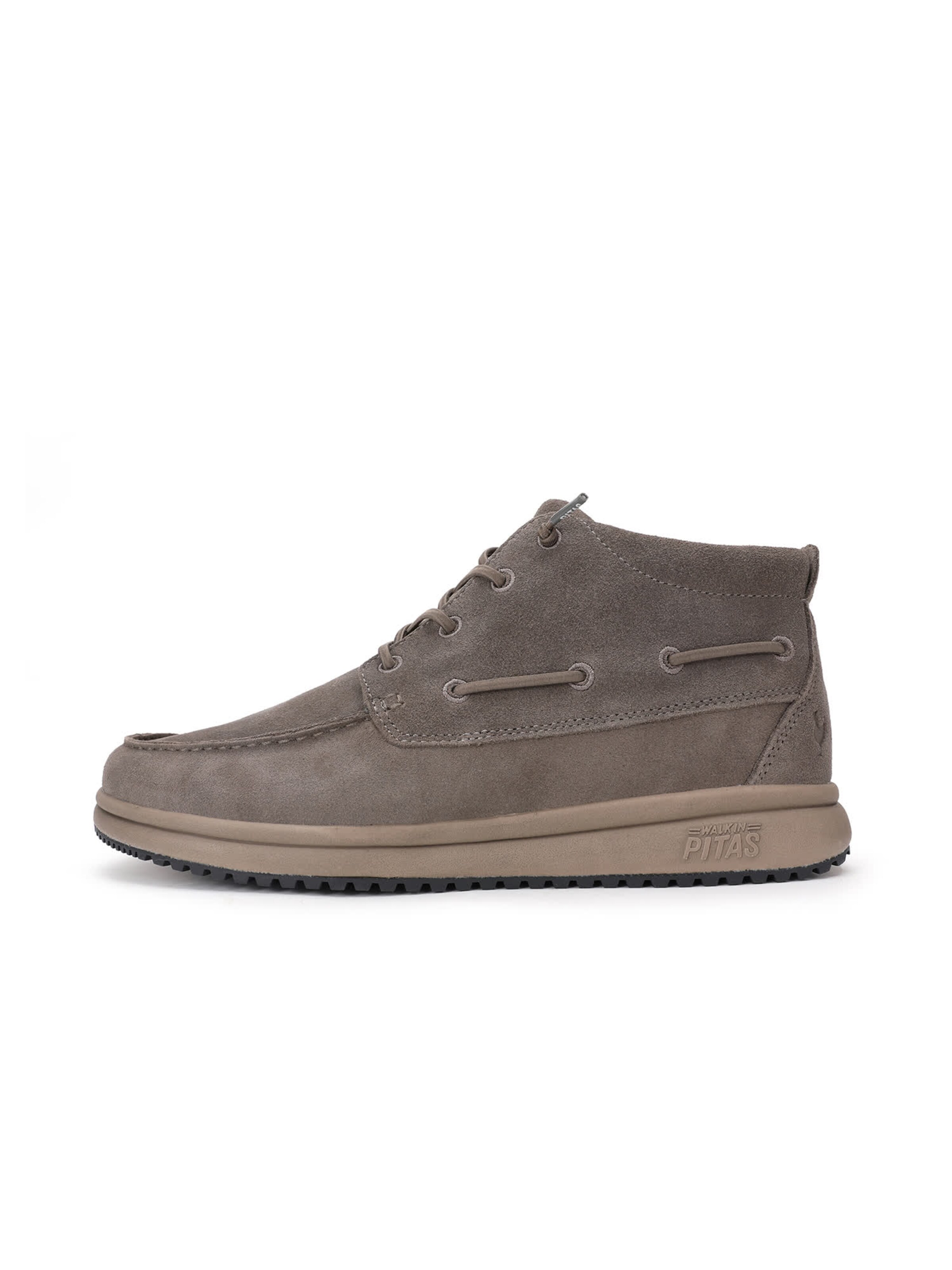 Walk In Pitas Lace-up boots 'Timor' in Grey: front