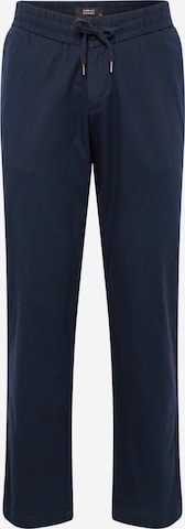 Clean Cut Copenhagen Regular Chino trousers 'Barcelona' in Blue: front