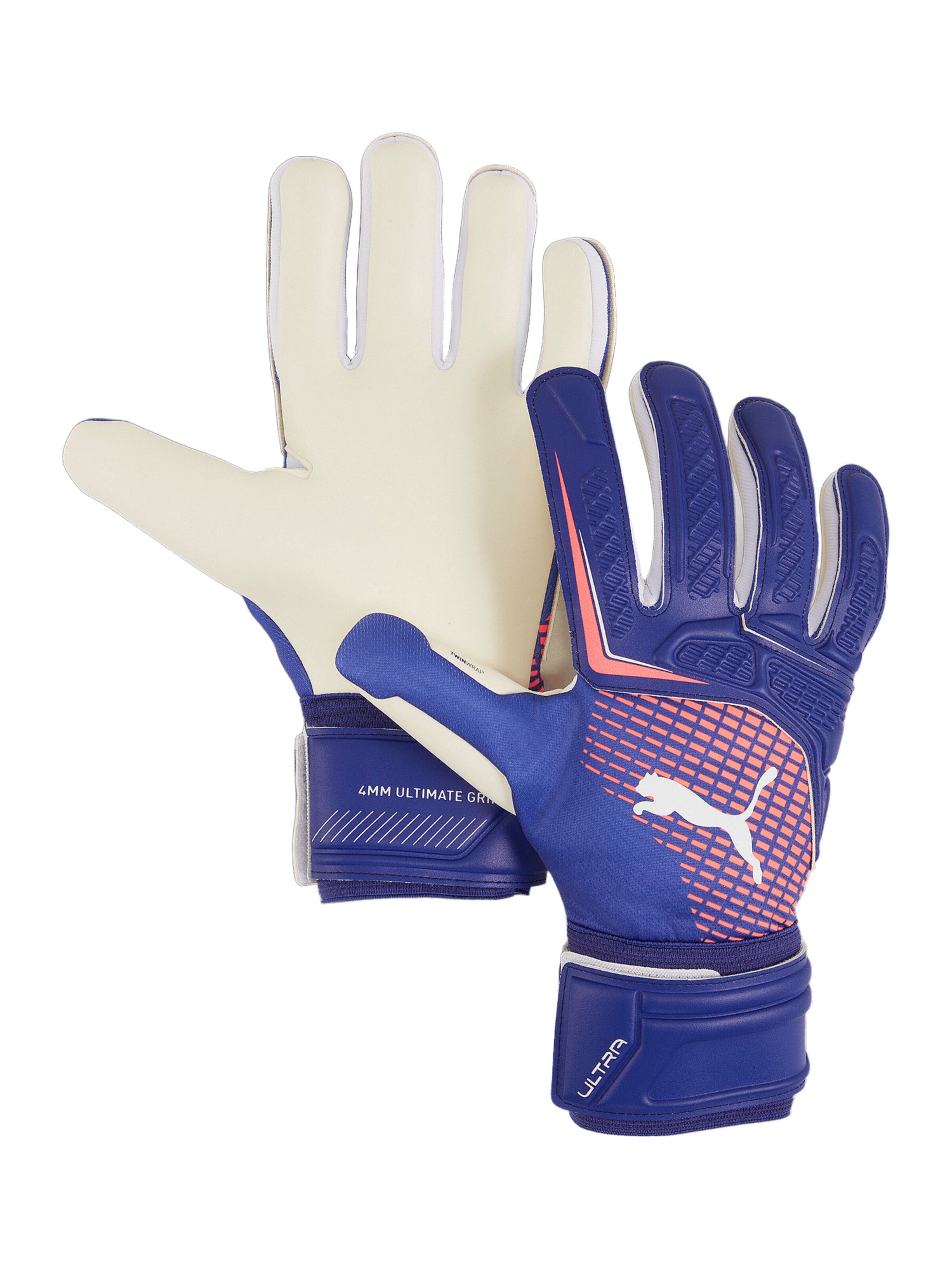 PUMA Sporthandschuhe in blau / hellpink / weiß, Produktansicht