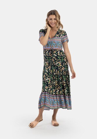 Robe d’été usha FESTIVAL en mélange de couleurs