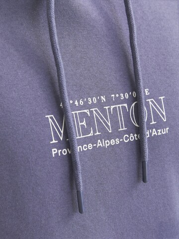 JACK & JONES Sweatshirt in Blauw