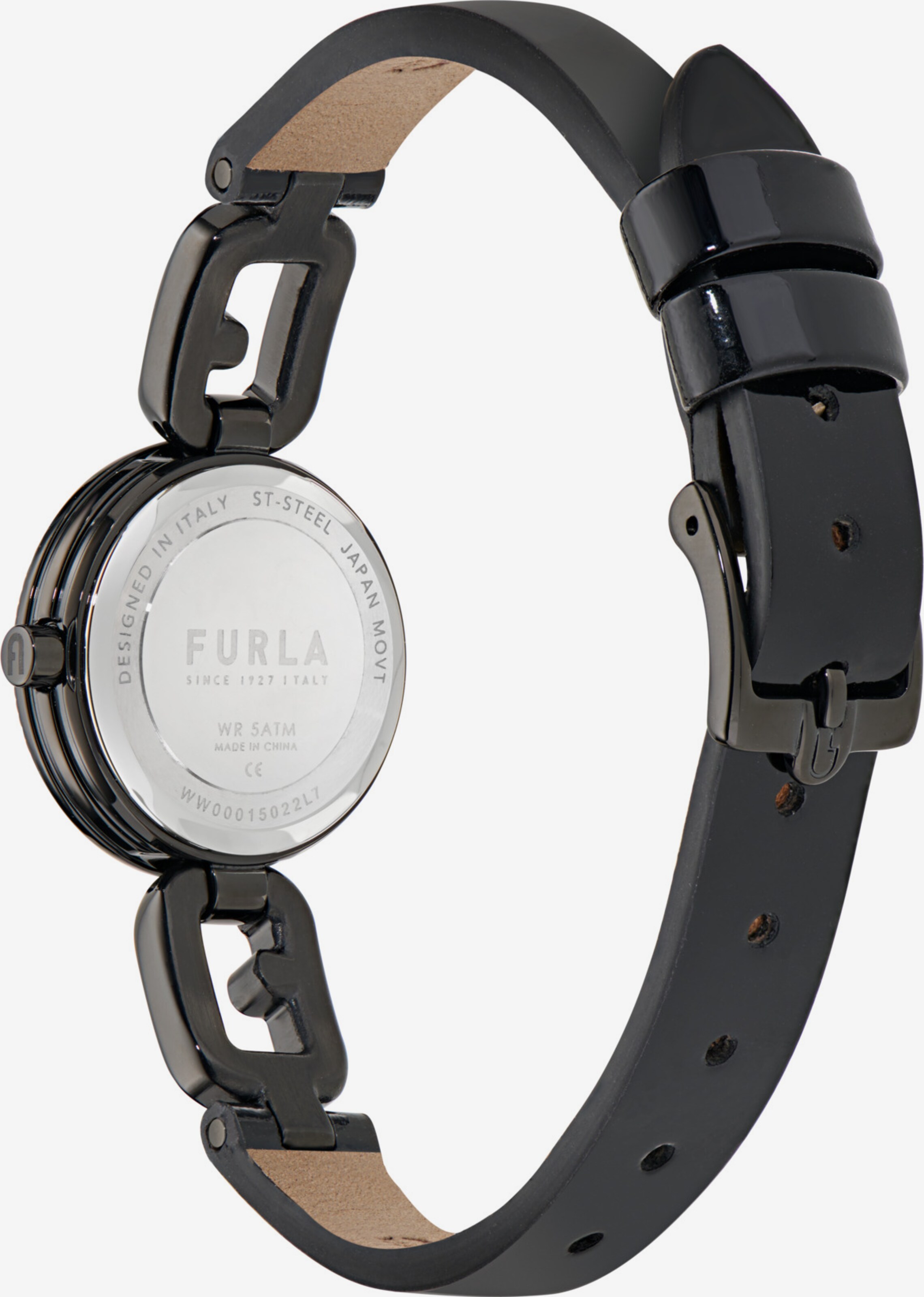 FURLA ARCO CHAIN Watch ⛓️‍? Furla Arco Chain Green Leather Women main image 2