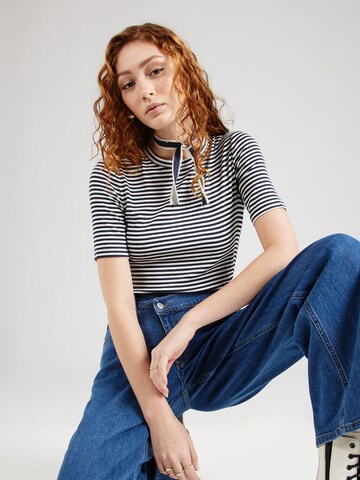 T-shirt 'Fenja' Soft Rebels en bleu