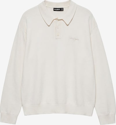 Pull&Bear Poloshirt in XS in weiß, Produktansicht