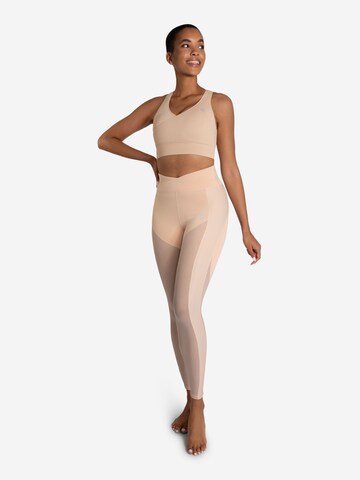 OCEANSAPART Slimfit Leggings 'Elli' in Beige