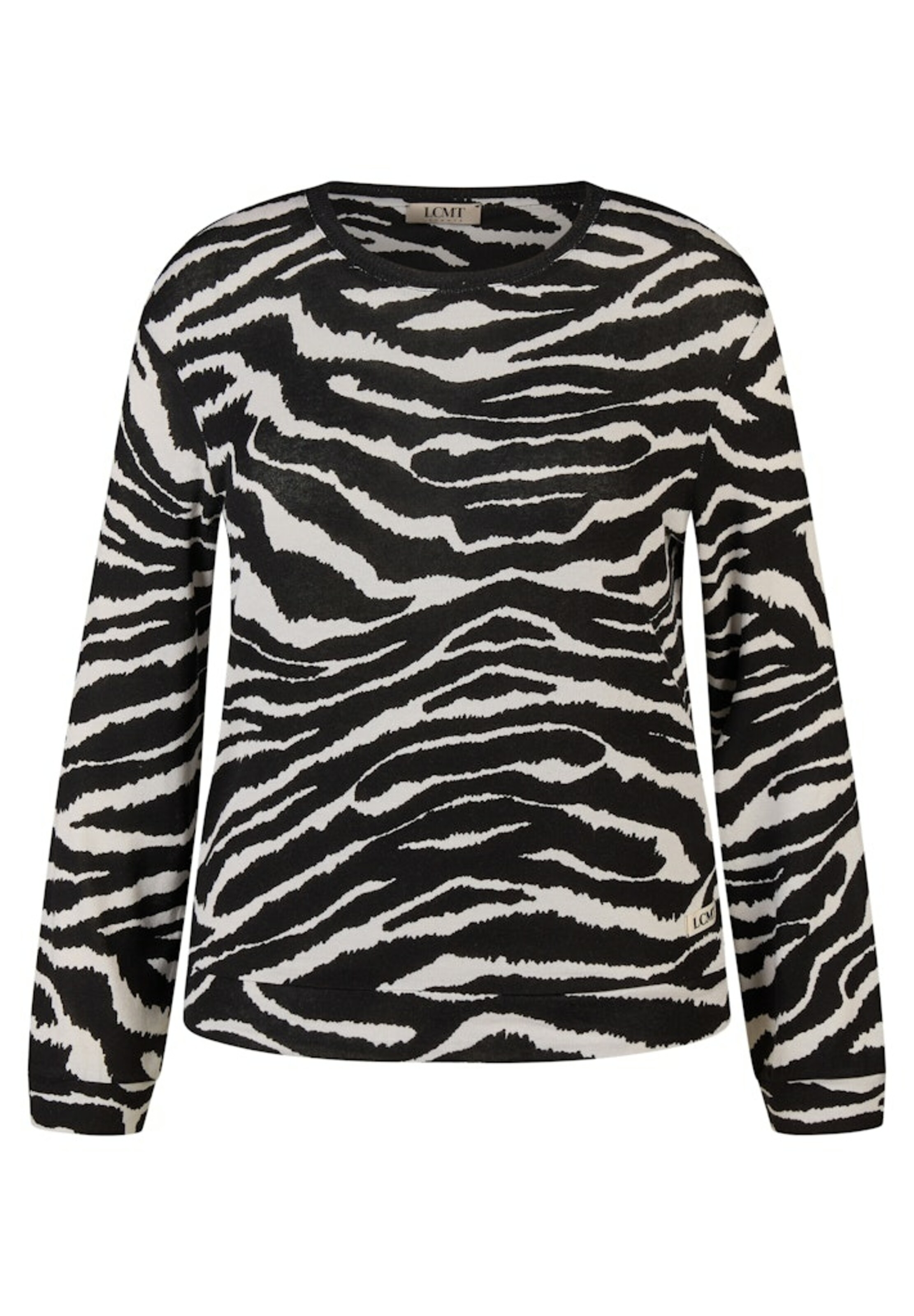 Lecomte Pullover in Schwarz: Vorderseite