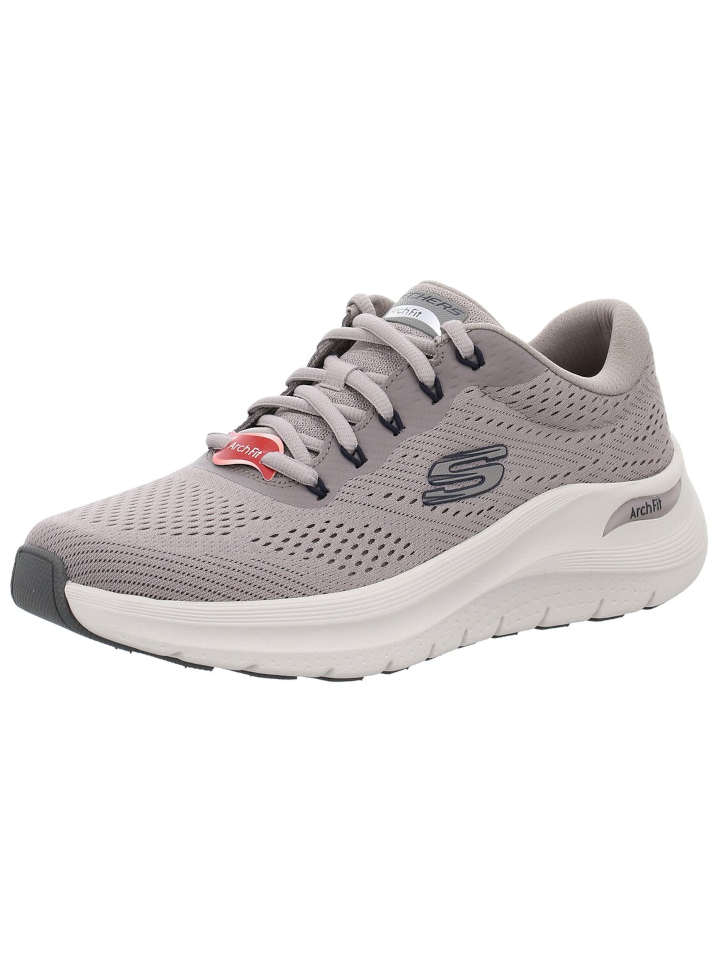 SKECHERS Sportlicher Schnürschuh 'Herren Sneaker 232700 TPE Textil in grau' in Grau: Vorderseite