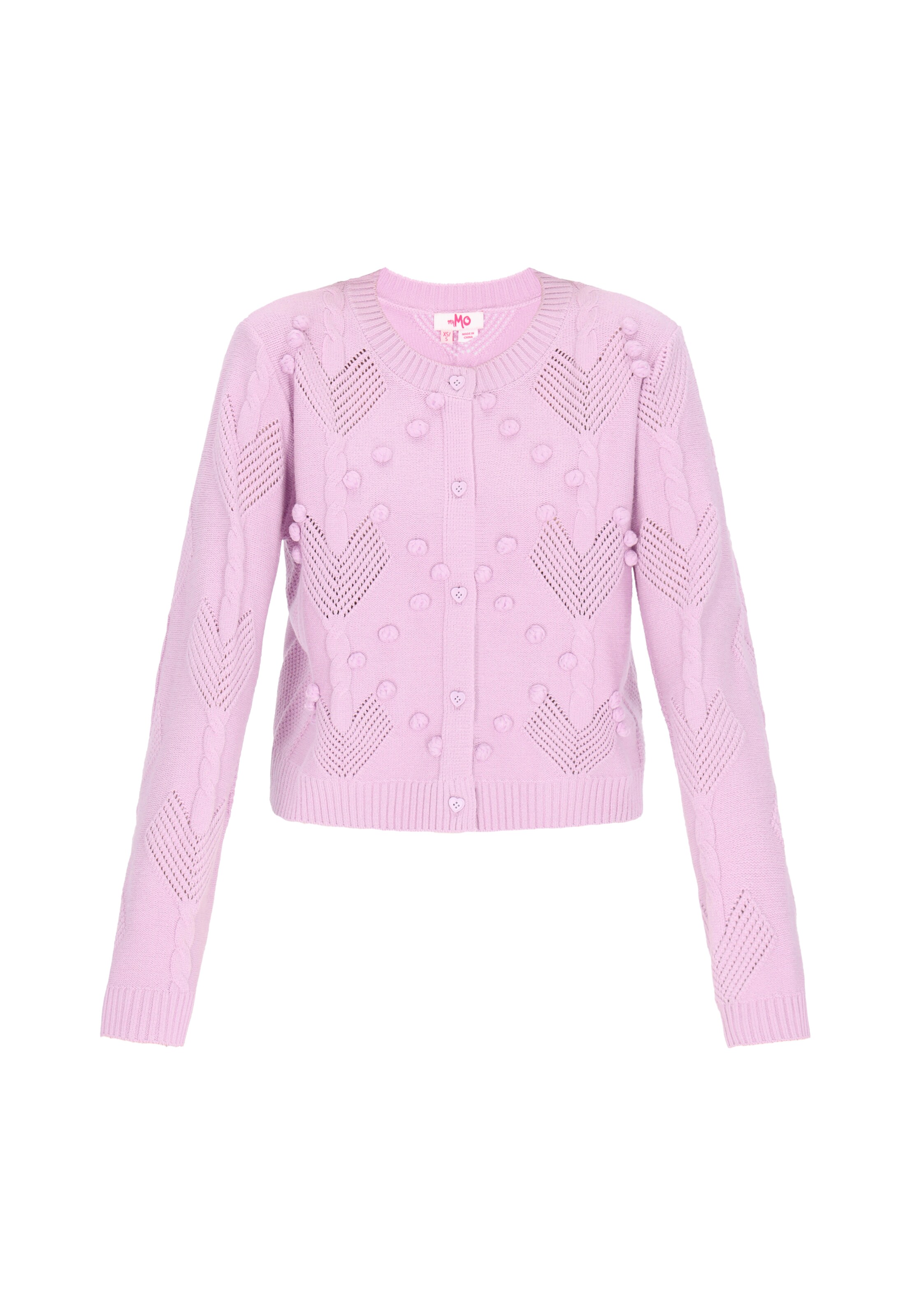 MYMO Kampsun, värv lilla: eest vaates