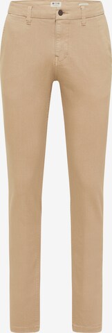 MUSTANG Chinohose in Beige: front