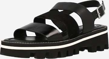 ARA Sandal 'KOPENHAGEN' in Black: front