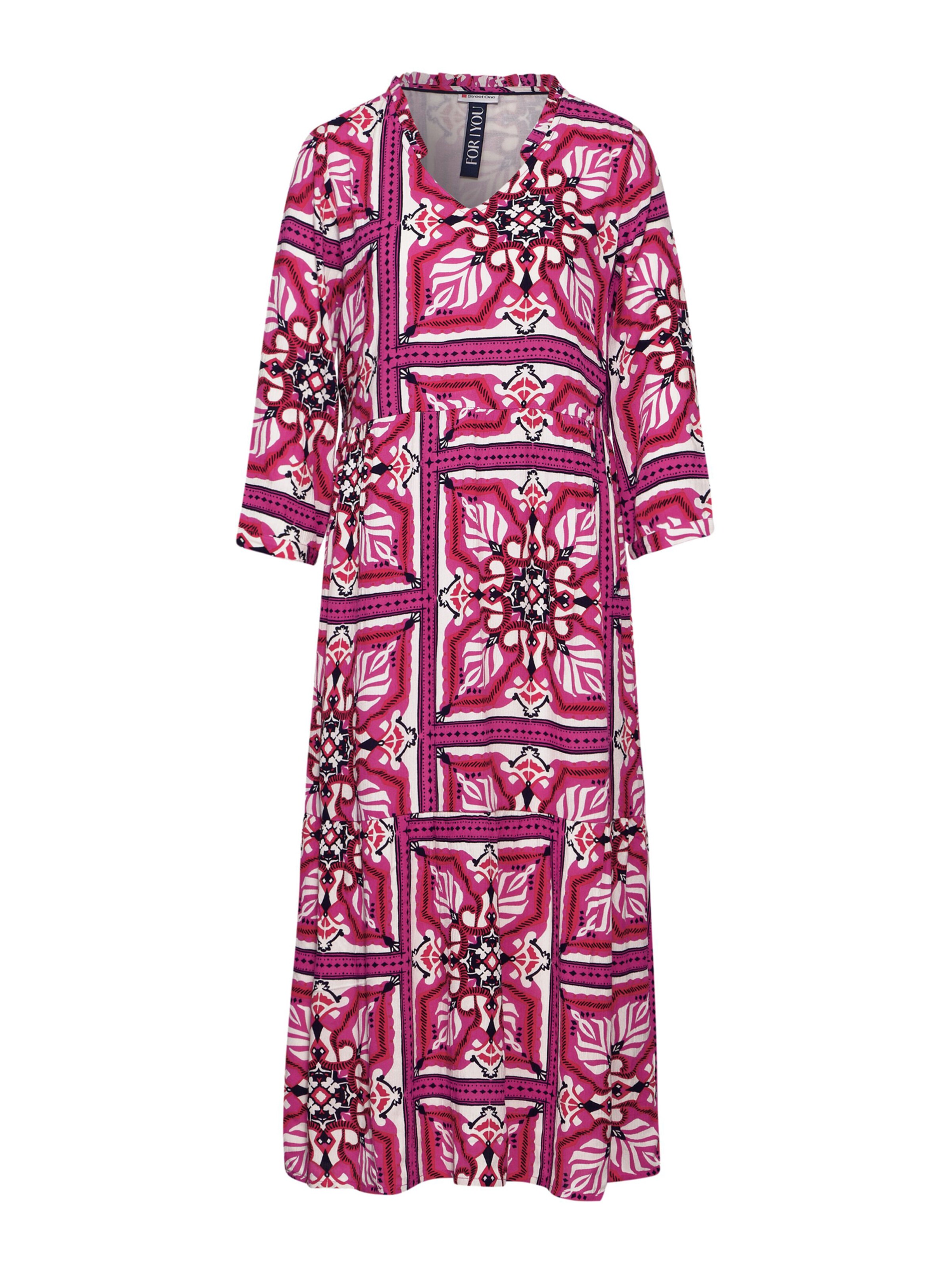 STREET ONE Kleid in Pink: Vorderseite