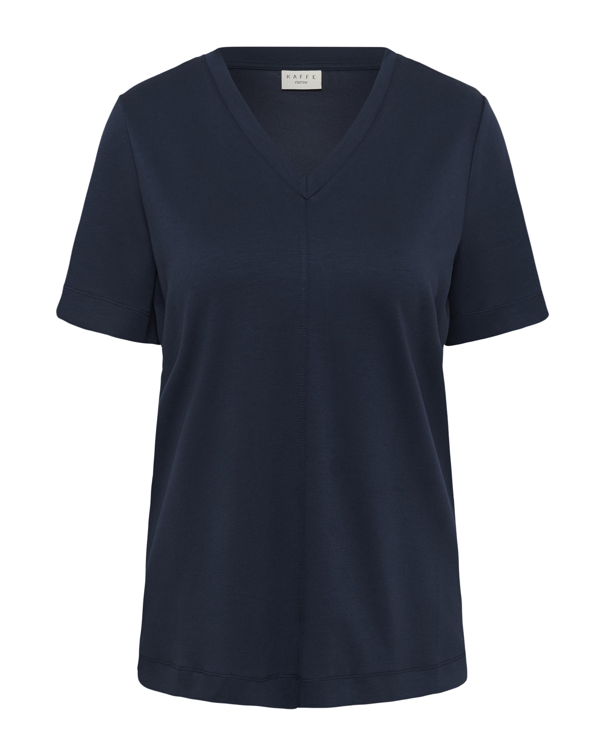 KAFFE CURVE - Camiseta 'KCAnnia' en azul: frente