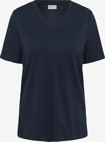 KAFFE CURVE - Camiseta 'KCAnnia' en azul: frente