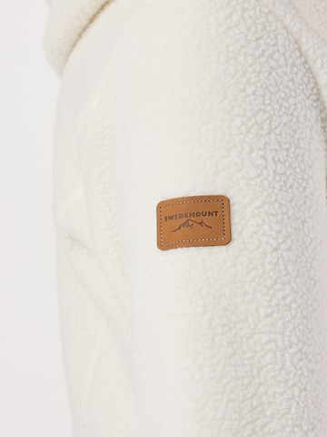 SWEDEMOUNT - Chaqueta polar 'Nordkap' en blanco