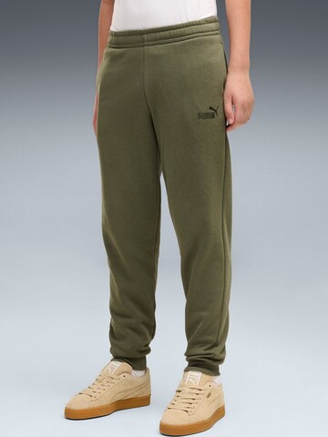 PUMA Regular Sporthose 'Puma Ess No. 1 Logo Sweatpants Fl B'‌‌‌‌‌‌‌ in Grün