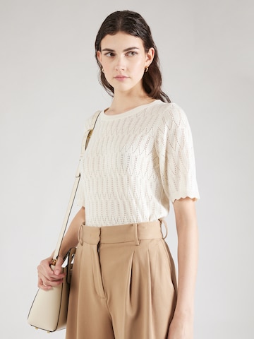 VILA Sweater 'Mylie' in Beige: front