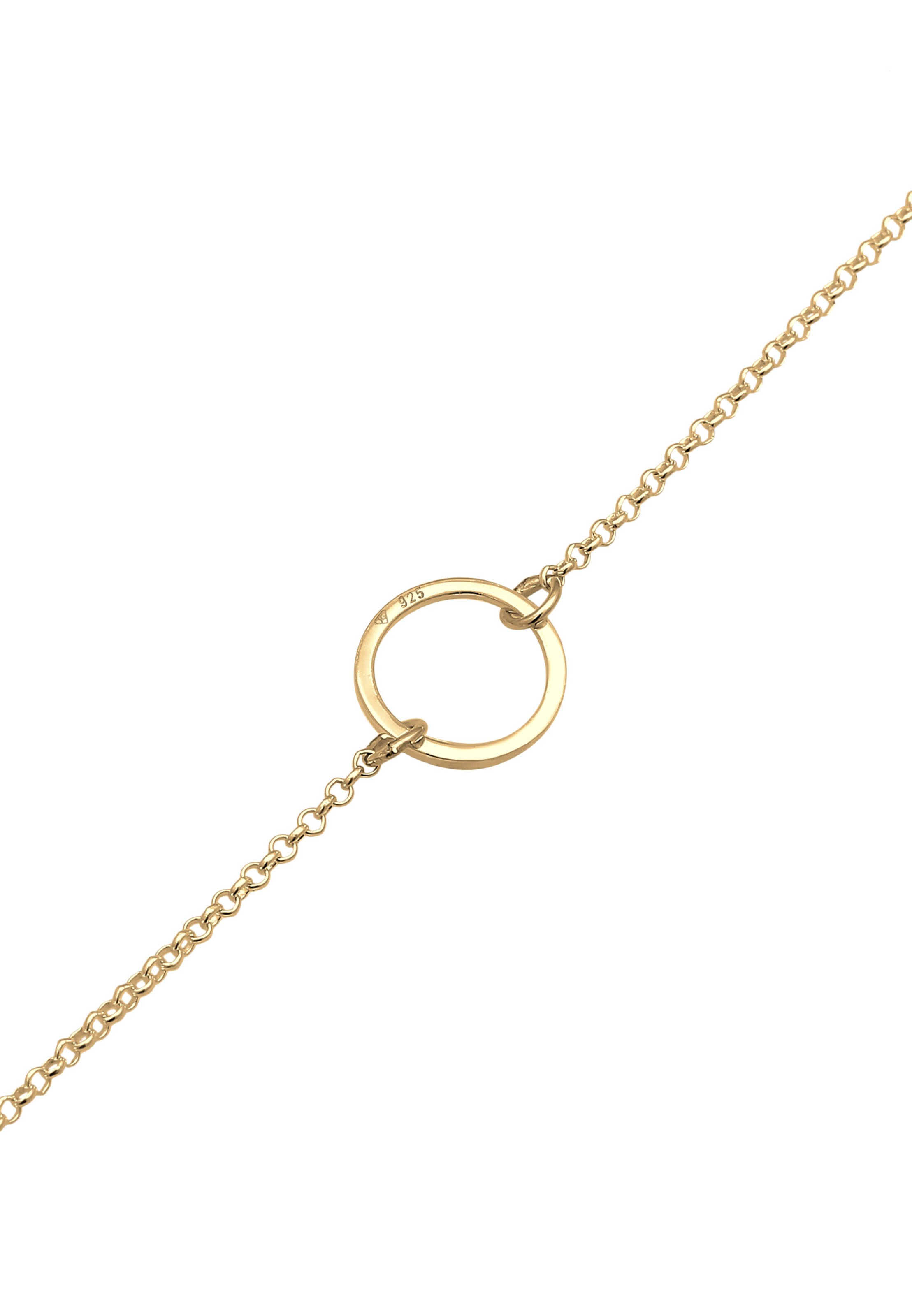 ELLI Necklace 'Kreis' in Gold