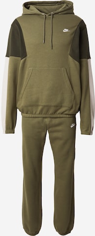 Nike Sportswear Sweat suit 'CLUB FLEECE' in Green: front