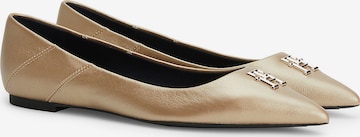 Ballerines TOMMY HILFIGER en or