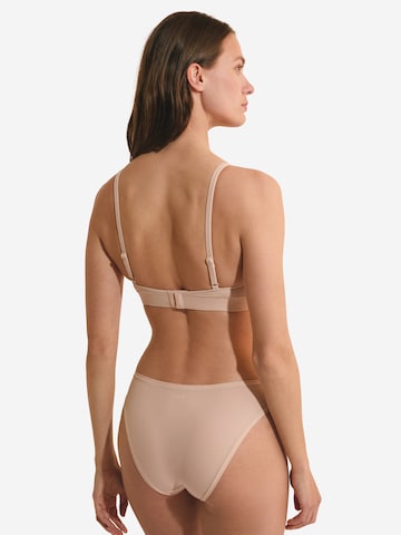 Triangolo Reggiseno 'Pure Soft' di ETAM in beige
