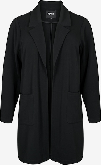 Sacou 'Filding' Flash by Zizzi pe negru, Vizualizare produs