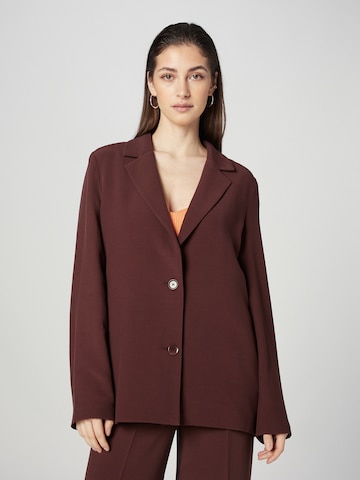 A LOT LESS Blazer 'Malou' in Brown: front