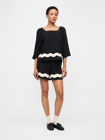 OBJECT Μπλουζάκι 'OBJMARICA' σε μαύρο