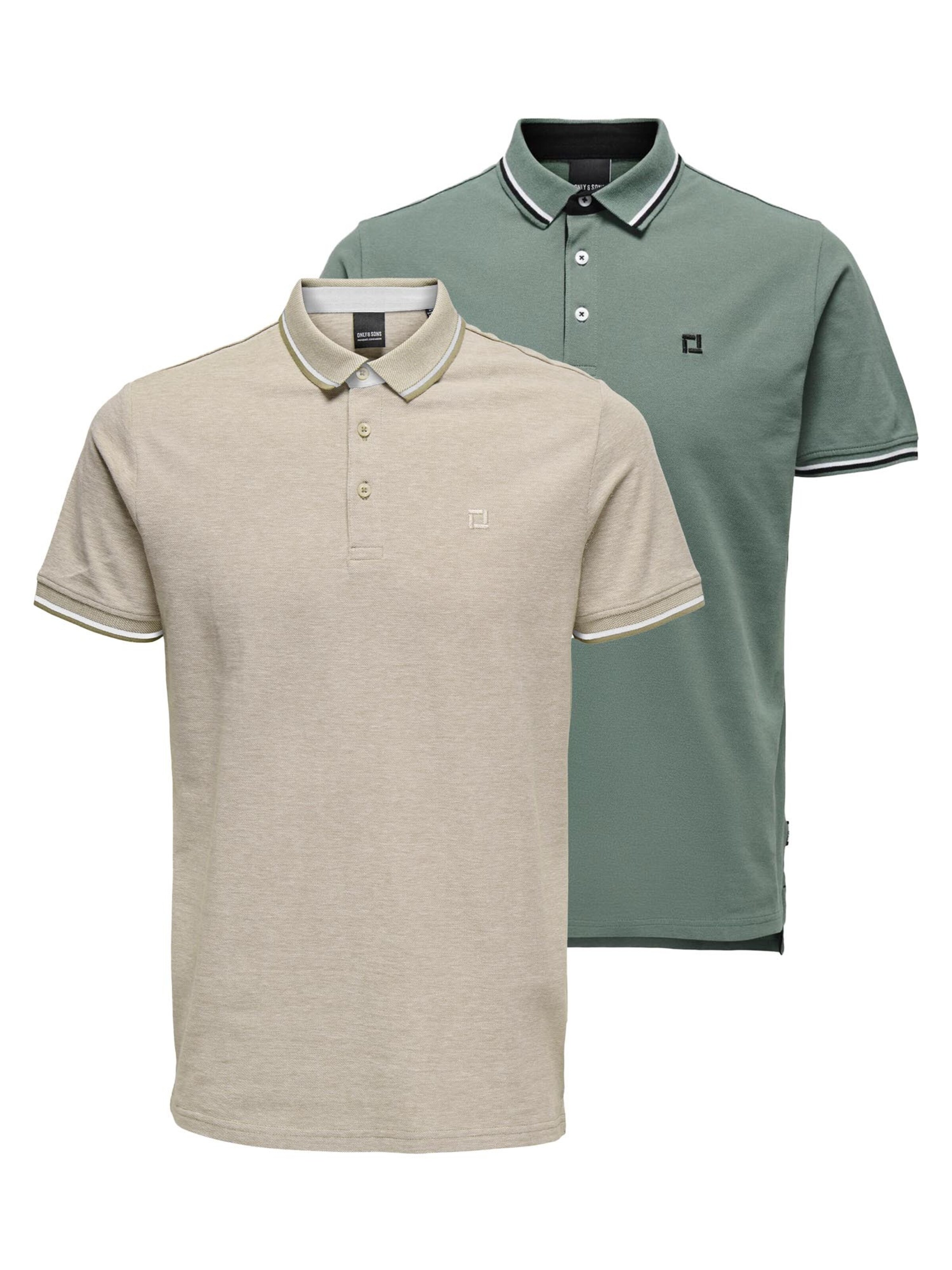 Only & Sons Shirt 'Onsefletcher'‌‌‌ in Grün: Vorderseite