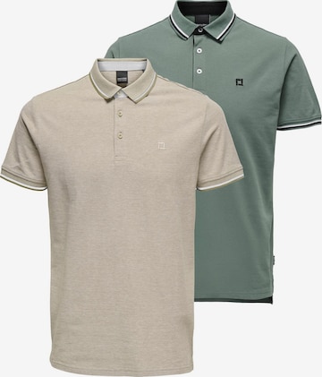 Only & Sons Shirt 'Onsefletcher' in Grün: Vorderseite