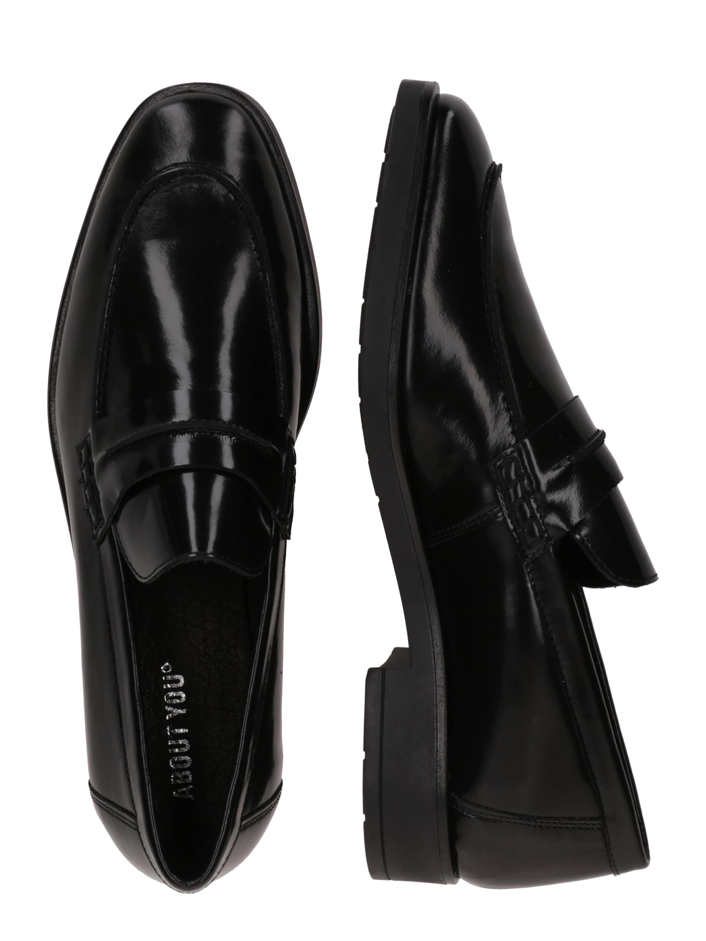 ABOUT YOU Шлепанцы 'Alessio' в Черный