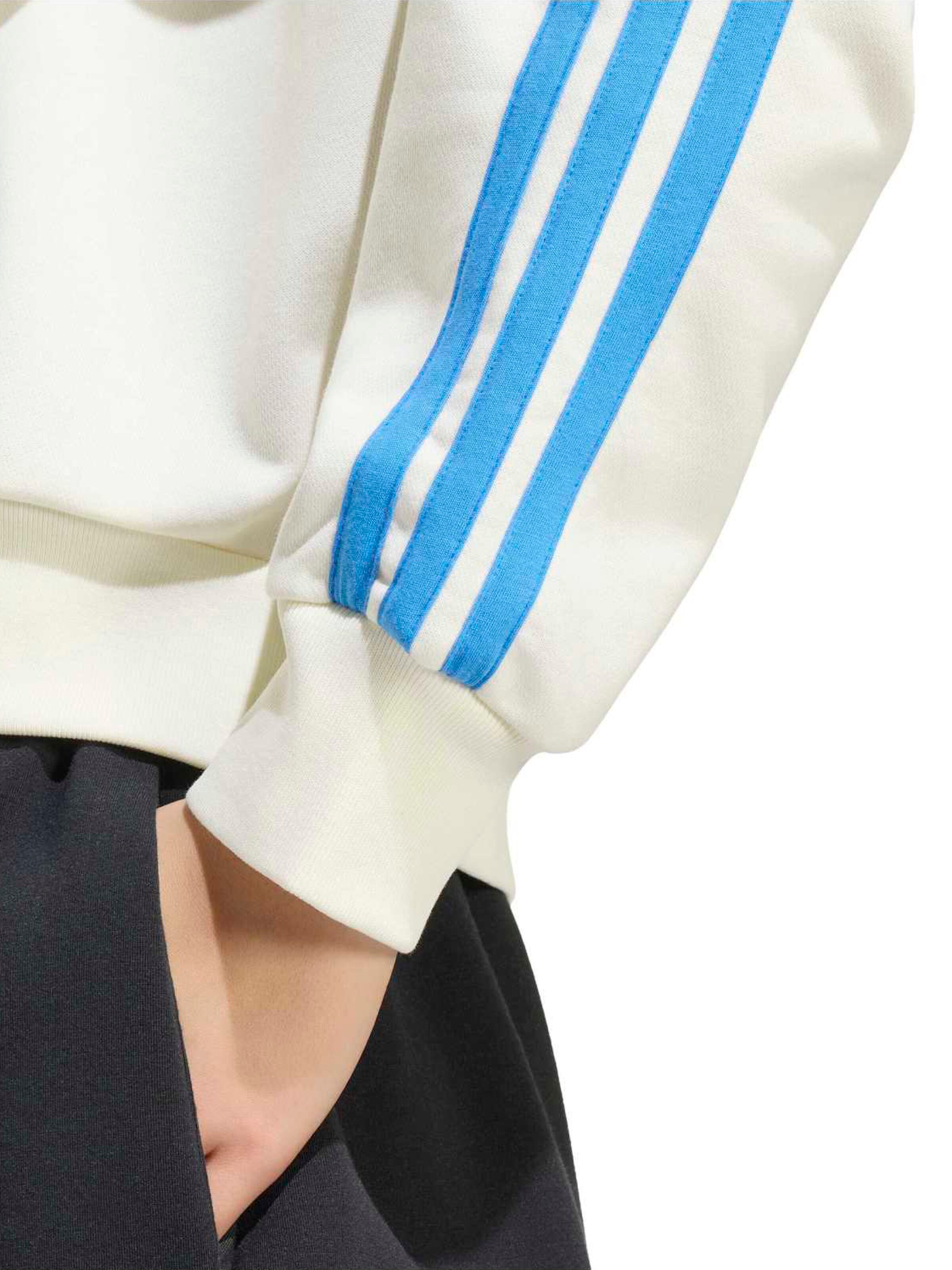 ADIDAS SPORTSWEAR Športová mikina 'Essentials' - Biela