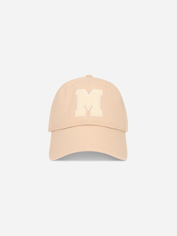 Mansour Cap 'M Baseball Cap' in Orange: front