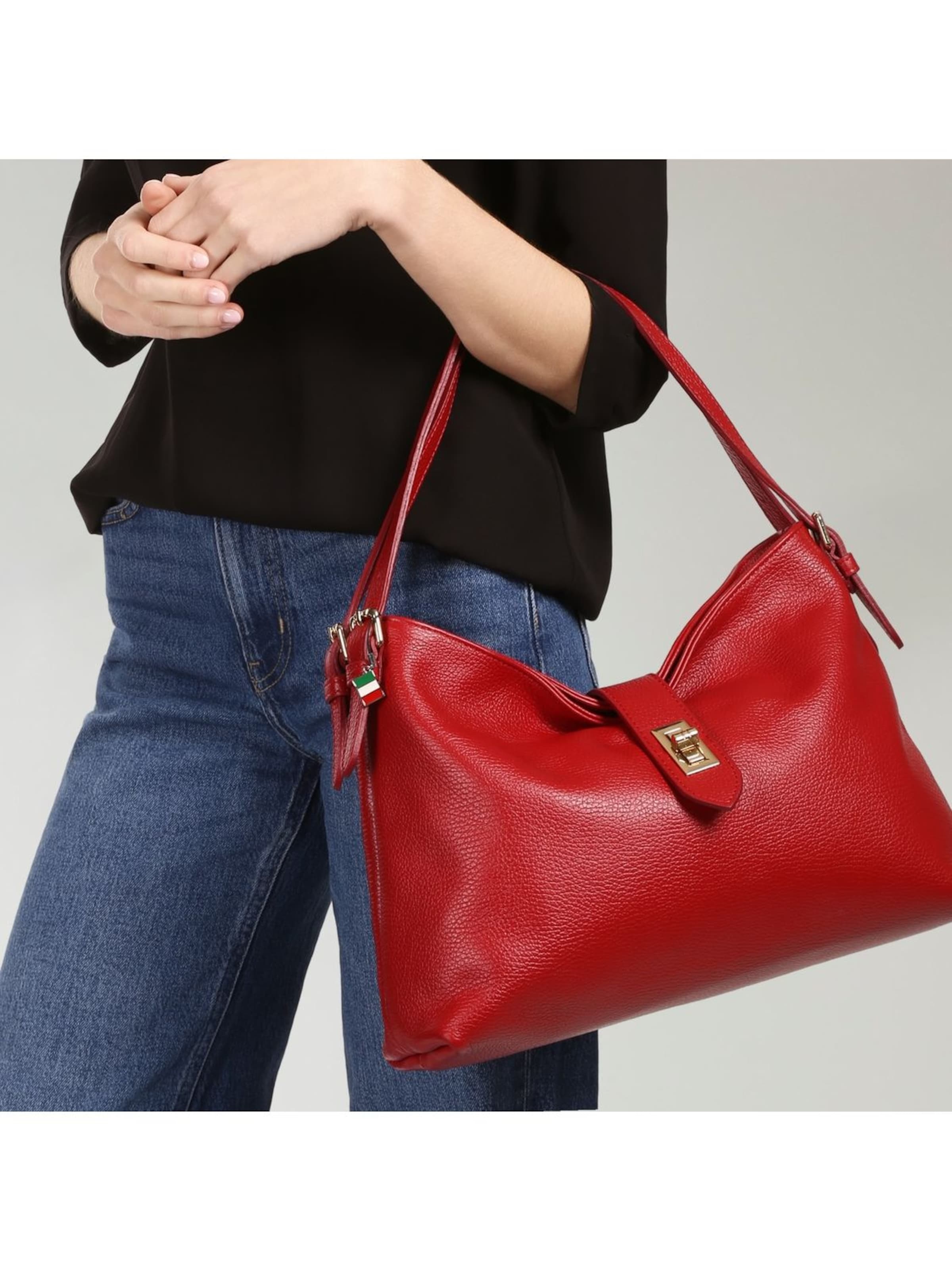 Sac bandoulière Florence en rouge