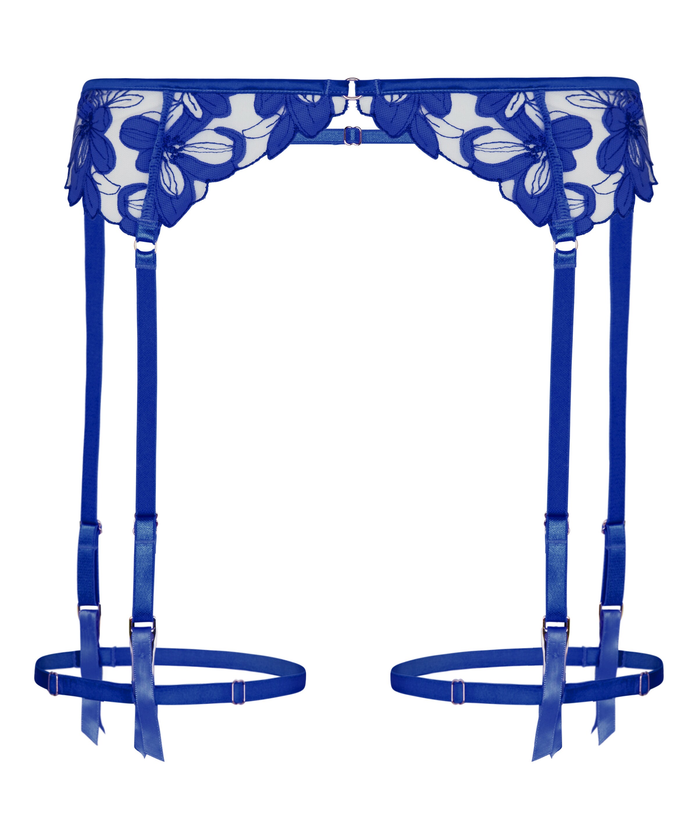 Hunkemöller Strumpfhalter 'Beatrice' in Blau