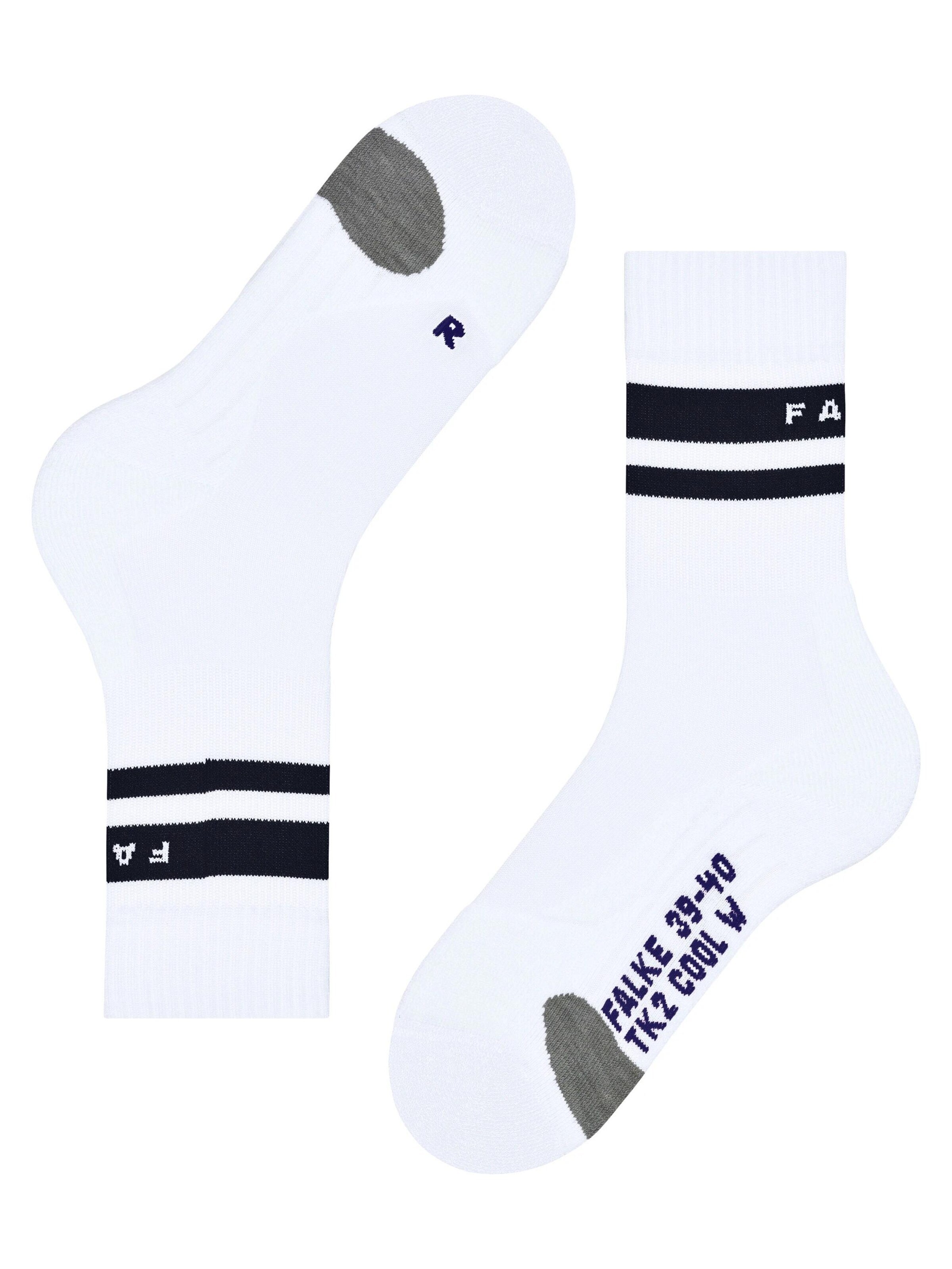FALKE Sportsocken 'TK2 Explore Cool'‌‌ in Weiß