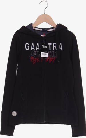 Gaastra Sweatshirt & Zip-Up Hoodie in XS in Black: front