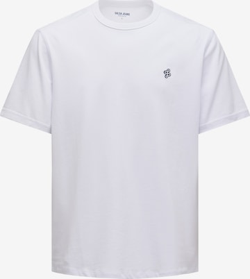 Salsa Jeans T-shirts in Weiß: Vorderseite