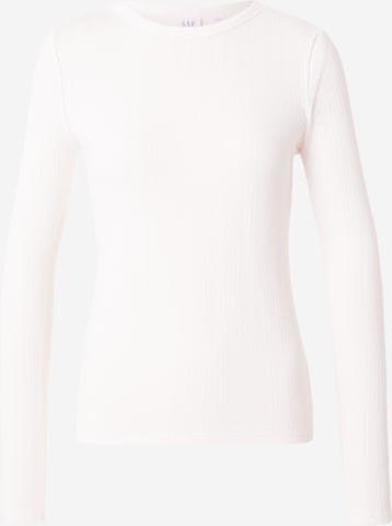 GAP - Camiseta 'ESSENTIAL POINTELLE' en blanco: frente