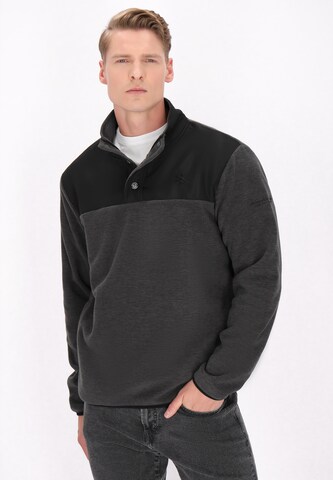 Pullover di Schmuddelwedda in grigio: frontale