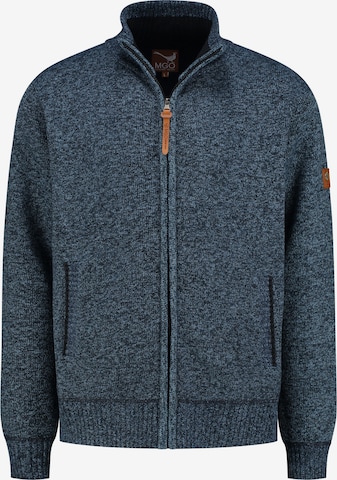 MGO Strickjacke in Blau: predná strana