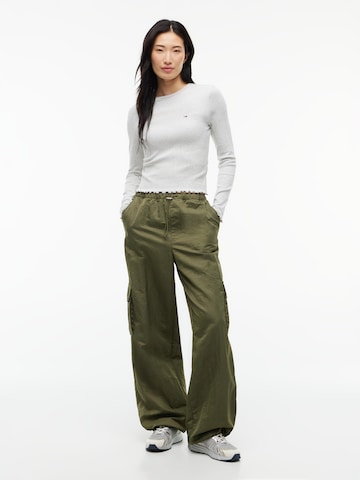 Tommy Jeans Tričko – šedá