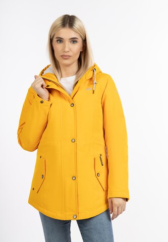 Schmuddelwedda - Chaqueta funcional en amarillo: frente