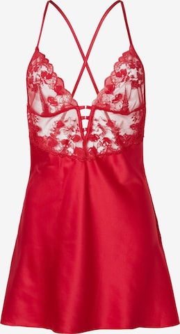 Lenjerie sexy de la Hunkemöller pe roșu: față