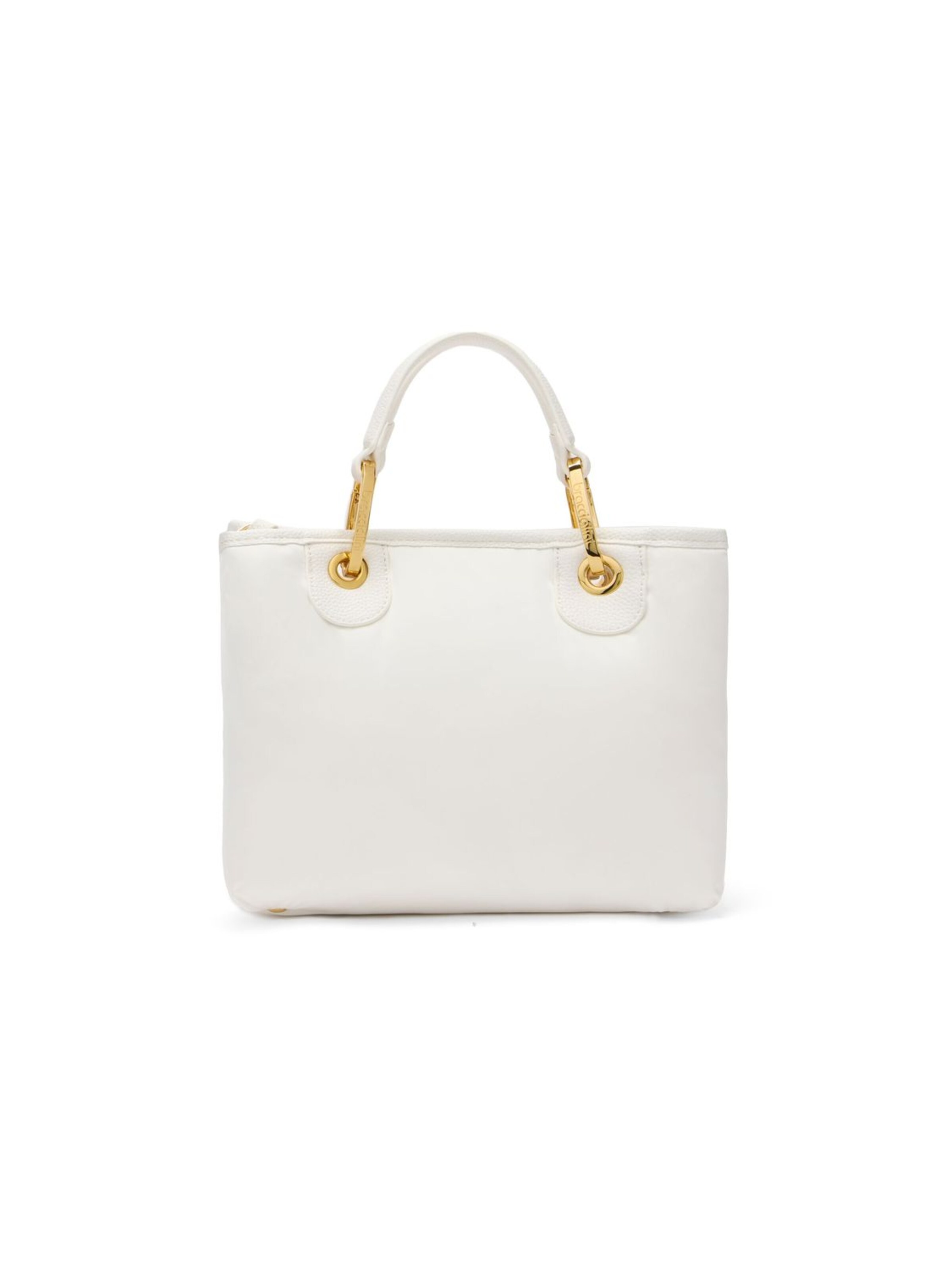 Borsa a mano 'Beth Puffy' di Braccialini in bianco