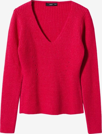 Pull-over 'KALE' MANGO en rouge : devant